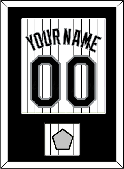 Chicago Name, Number & 2005 World Series Jersey Patch - Home White Pinstripes - Essential Tier 1