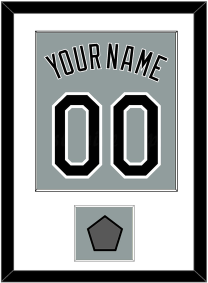 Chicago Name, Number & 2005 World Series Jersey Patch - Road Gray - Essential Tier 1