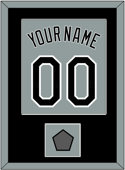 Chicago Name, Number & 2005 World Series Jersey Patch - Road Gray - Essential Tier 3