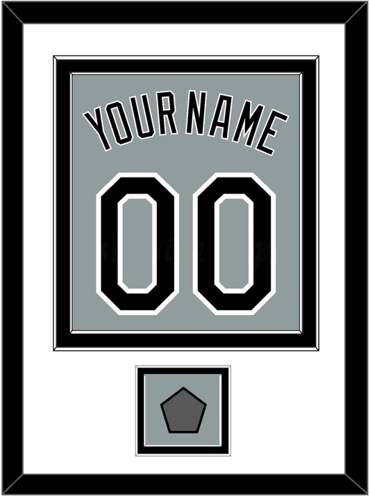 Chicago Name, Number & 2005 World Series Jersey Patch - Road Gray - Signature Tier 1