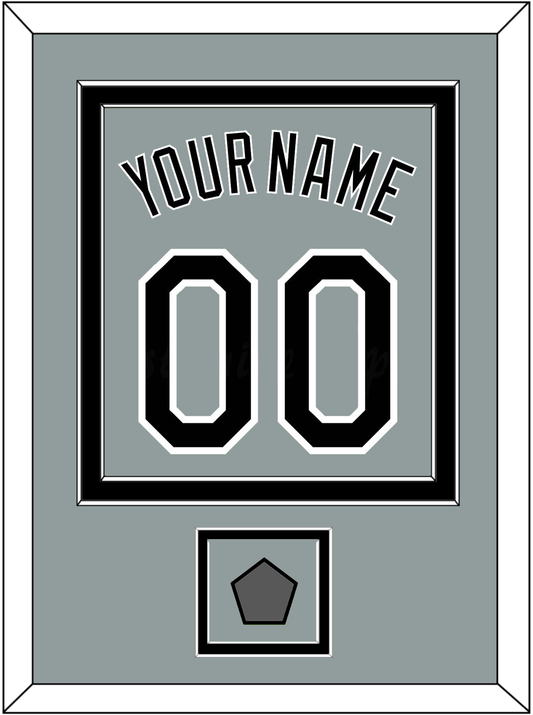 Chicago Name, Number & 2005 World Series Jersey Patch - Road Gray - Signature Tier 2
