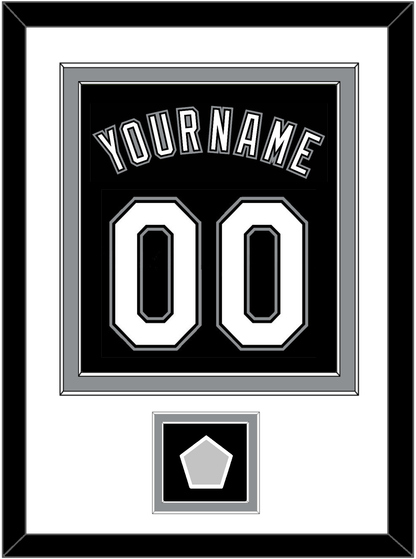 Chicago Name, Number & 2005 World Series Jersey Patch - Alternate Black - Signature Tier 1