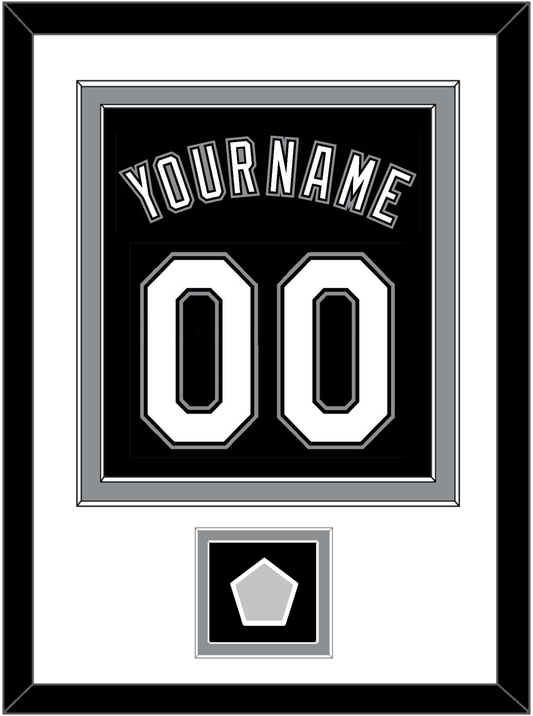 Chicago Name, Number & 2005 World Series Jersey Patch - Alternate Black - Signature Tier 1