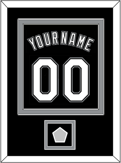 Chicago Name, Number & 2005 World Series Jersey Patch - Alternate Black - Signature Tier 2