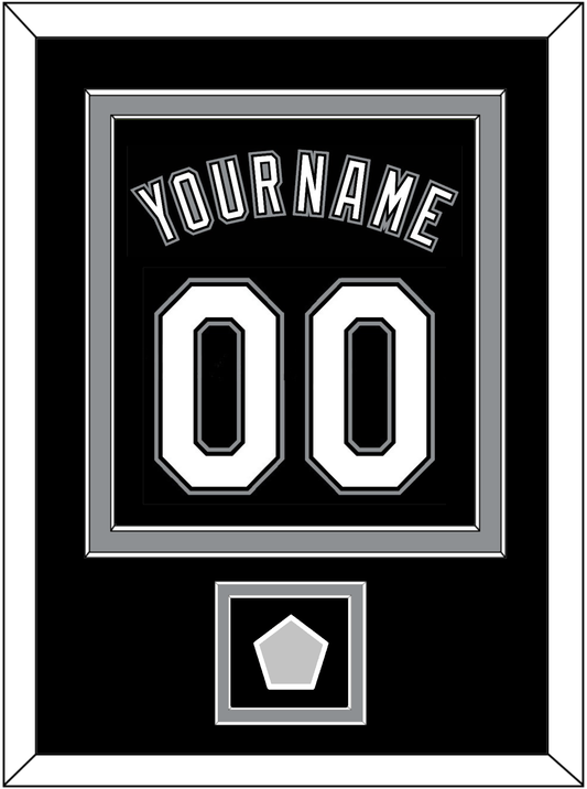Chicago Name, Number & 2005 World Series Jersey Patch - Alternate Black - Signature Tier 2