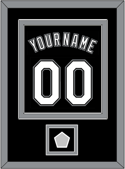 Chicago Name, Number & 2005 World Series Champions Patch - Alternate Black - Signature Tier 2