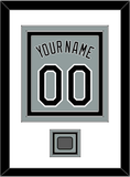 Chicago Name, Number & 2005 World Series Jersey Patch - Road Gray - Triple Mat 1