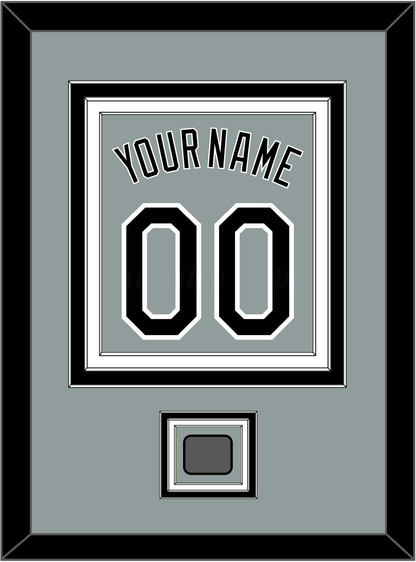 Chicago Name, Number & 2005 World Series Champions Patch - Road Gray - Premier Tier 2