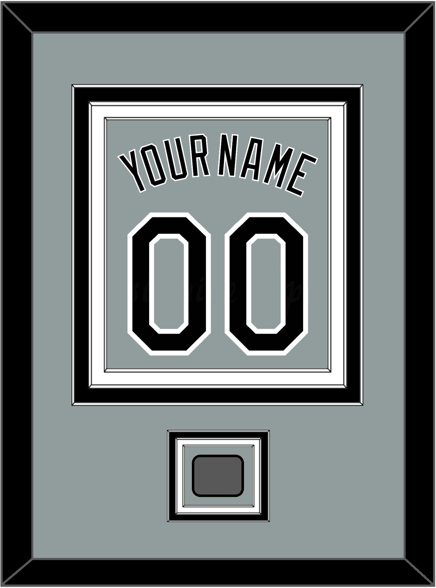 Chicago Name, Number & 2005 World Series Jersey Patch - Road Gray - Premier Tier 2