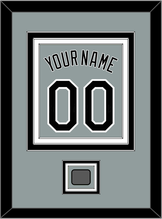 Chicago Name, Number & 2005 World Series Jersey Patch - Road Gray - Premier Tier 2