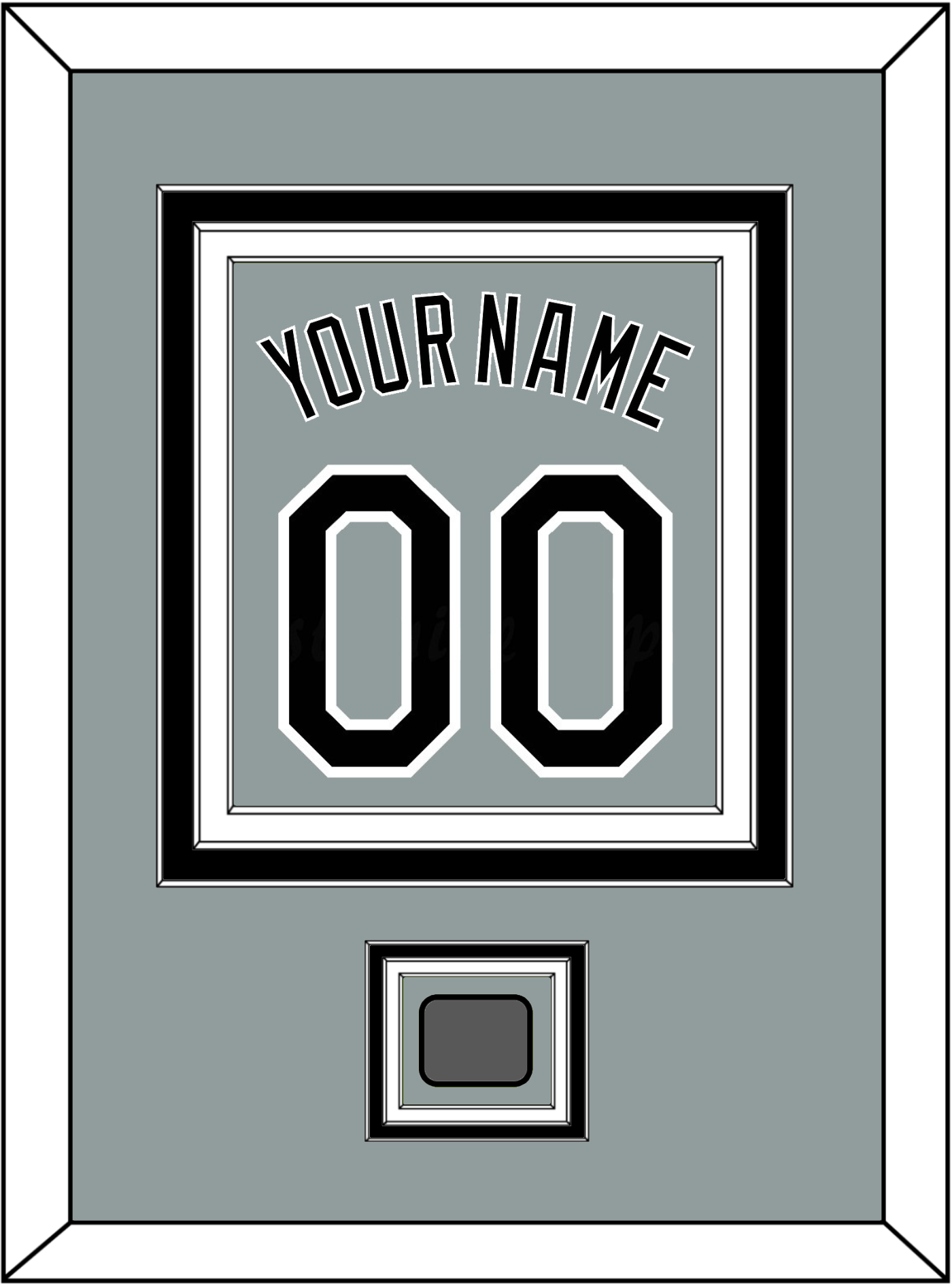 Chicago Name, Number & 2005 World Series Jersey Patch - Road Gray - Premier Tier 2
