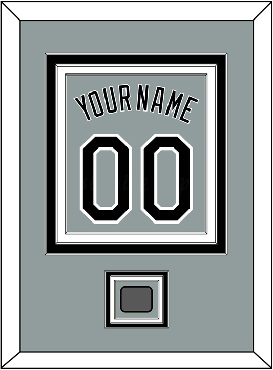 Chicago Name, Number & 2005 World Series Jersey Patch - Road Gray - Premier Tier 2