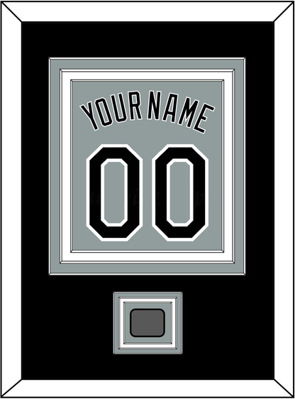 Chicago Name, Number & 2005 World Series Champions Patch - Road Gray - Premier Tier 3