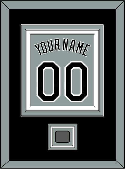 Chicago Name, Number & 2005 World Series Champions Patch - Road Gray - Premier Tier 3