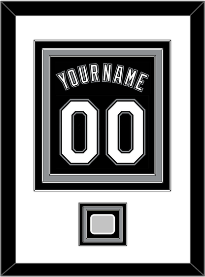 Chicago Name, Number & 2005 World Series Jersey Patch - Alternate Black - Premier Tier 1