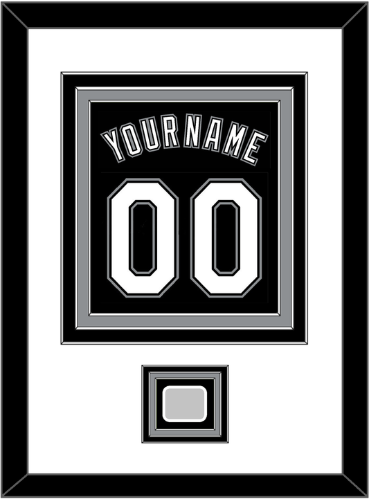 Chicago Name, Number & 2005 World Series Jersey Patch - Alternate Black - Premier Tier 1