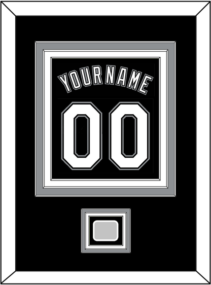 Chicago Name, Number & 2005 World Series Champions Patch - Alternate Black - Premier Tier 2