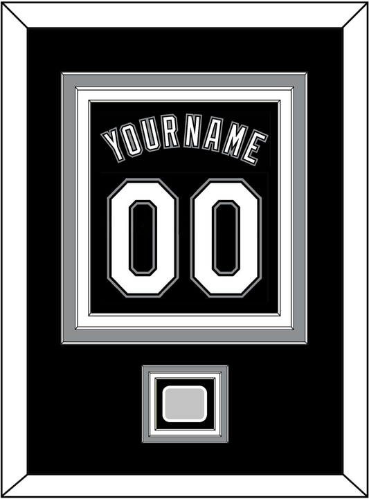 Chicago Name, Number & 2005 World Series Champions Patch - Alternate Black - Premier Tier 2