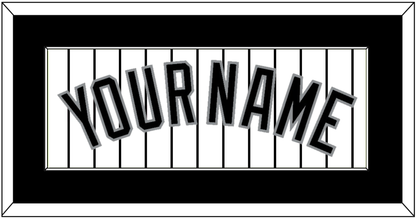 Chicago Name - Home White Pinstripes - Essential Tier 1