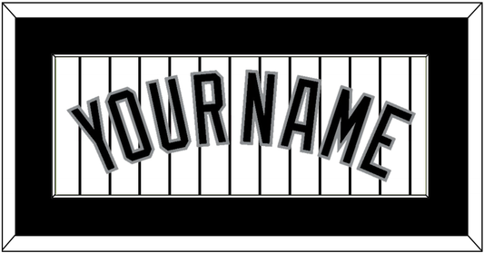Chicago Name - Home White Pinstripes - Essential Tier 1