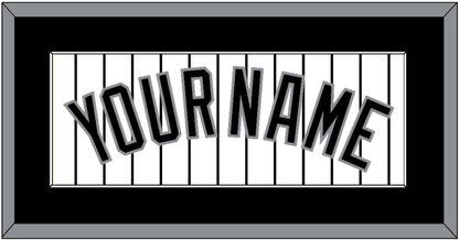 Chicago Name - Home White Pinstripes - Essential Tier 1