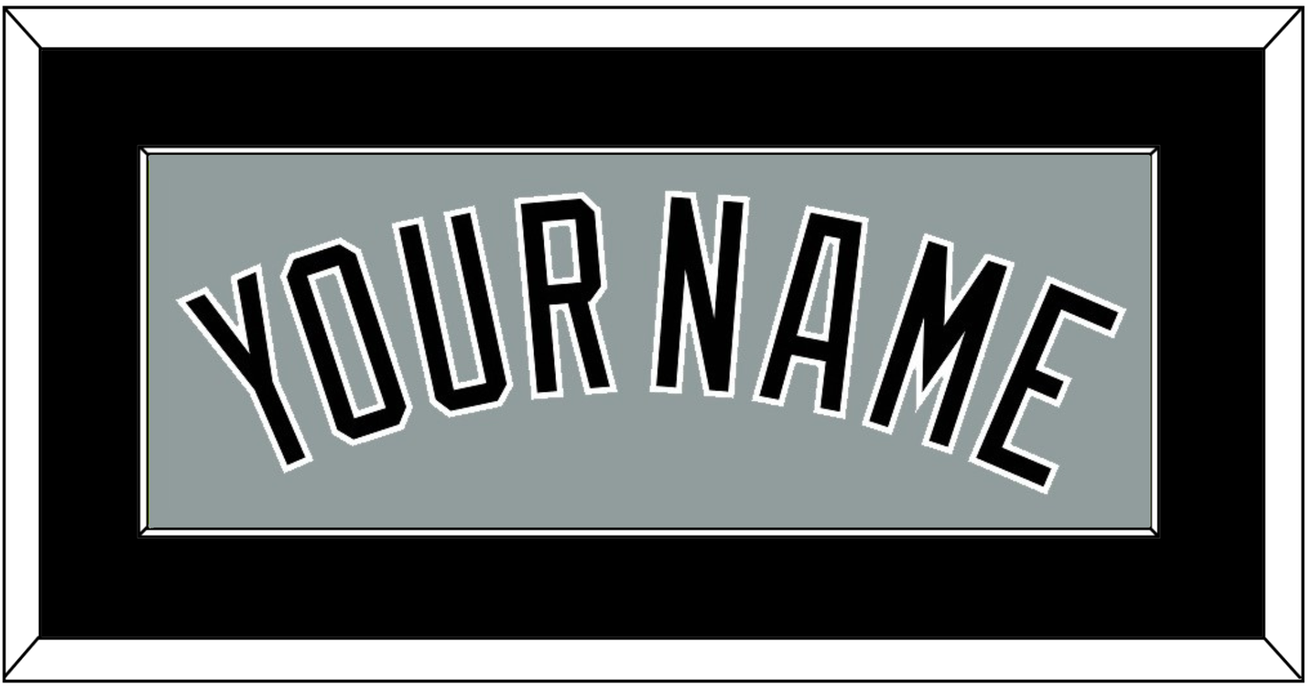 Chicago Name - Road Gray - Essential Tier 2
