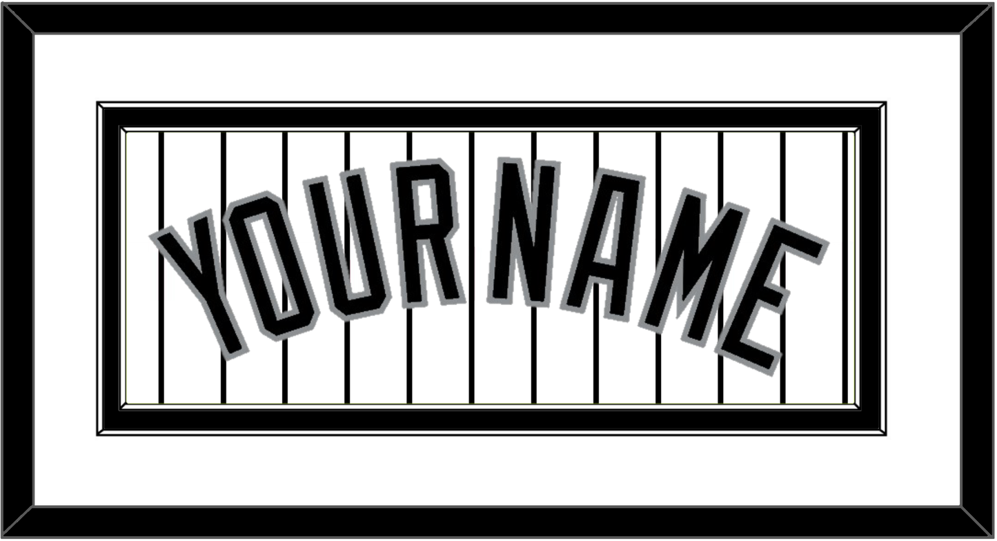 Chicago Name - Home White Pinstripes - Signature Tier 1