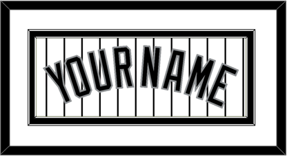 Chicago Name - Home White Pinstripes - Signature Tier 1