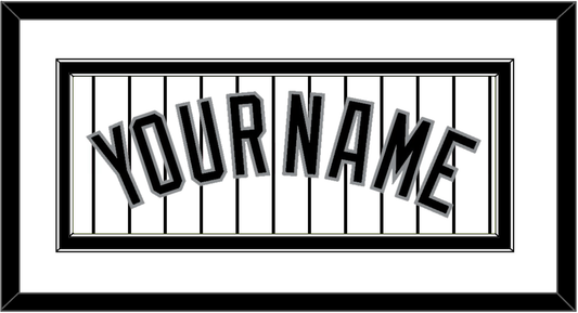 Chicago Name - Home White Pinstripes - Signature Tier 1