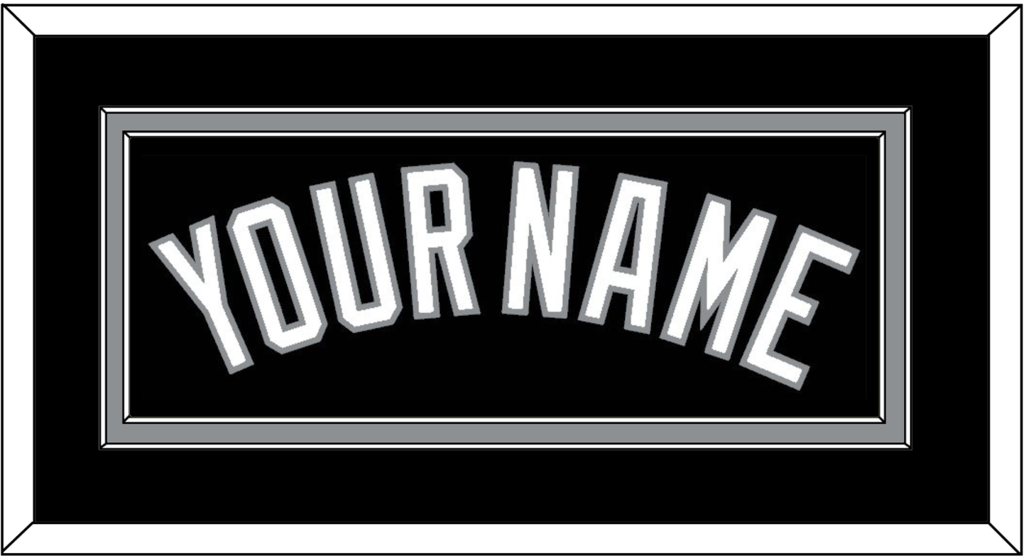 Chicago Name - Alternate Black (1991-1992) - Signature Tier 2