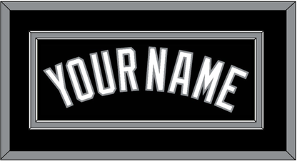 Chicago Name - Alternate Black (1991-1992) - Signature Tier 2