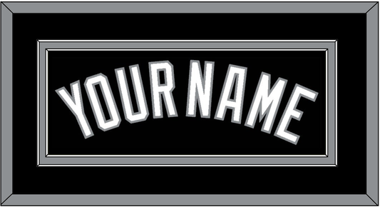 Chicago Name - Alternate Black (1991-1992) - Signature Tier 2