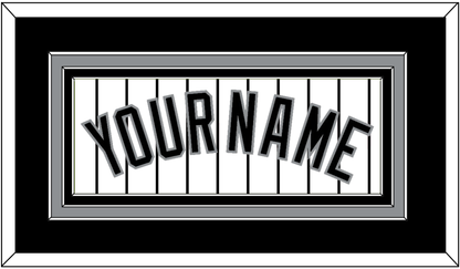 Chicago Name - Home White Pinstripes - Premier Tier 2