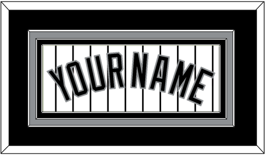 Chicago Name - Home White Pinstripes - Premier Tier 2