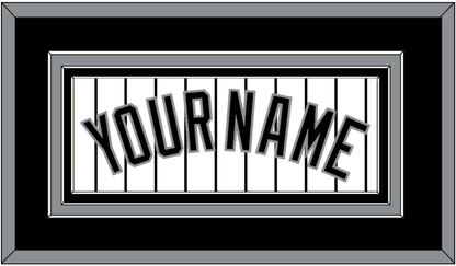 Chicago Name - Home White Pinstripes - Premier Tier 2
