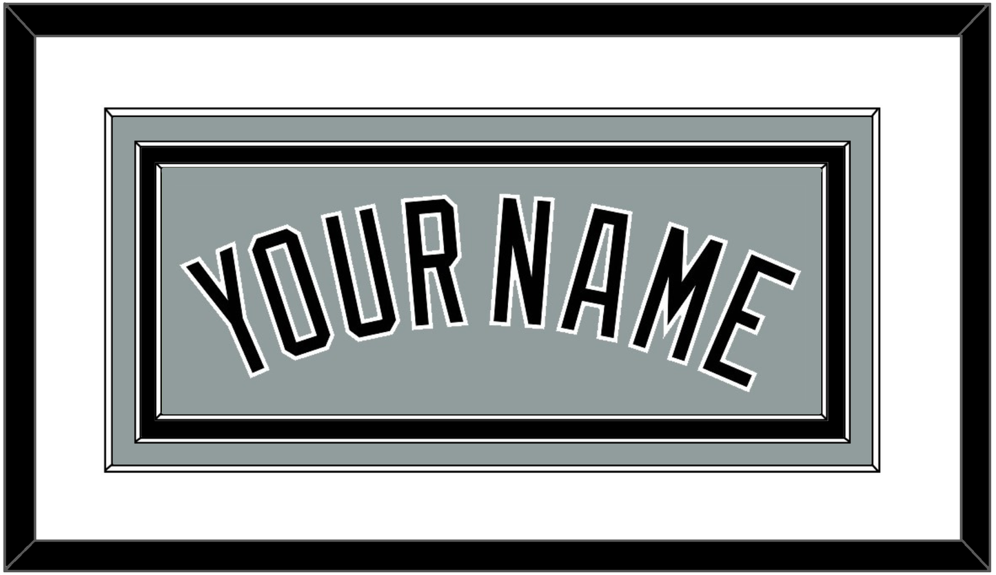 Chicago Name - Road Gray - Premier Tier 1