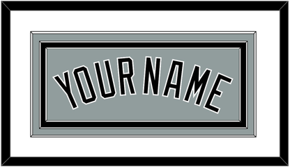 Chicago Name - Road Gray - Premier Tier 1