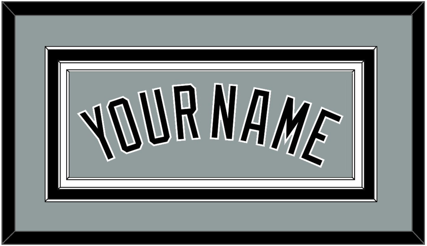 Chicago Name - Road Gray - Premier Tier 2