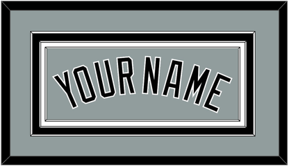 Chicago Name - Road Gray - Premier Tier 2