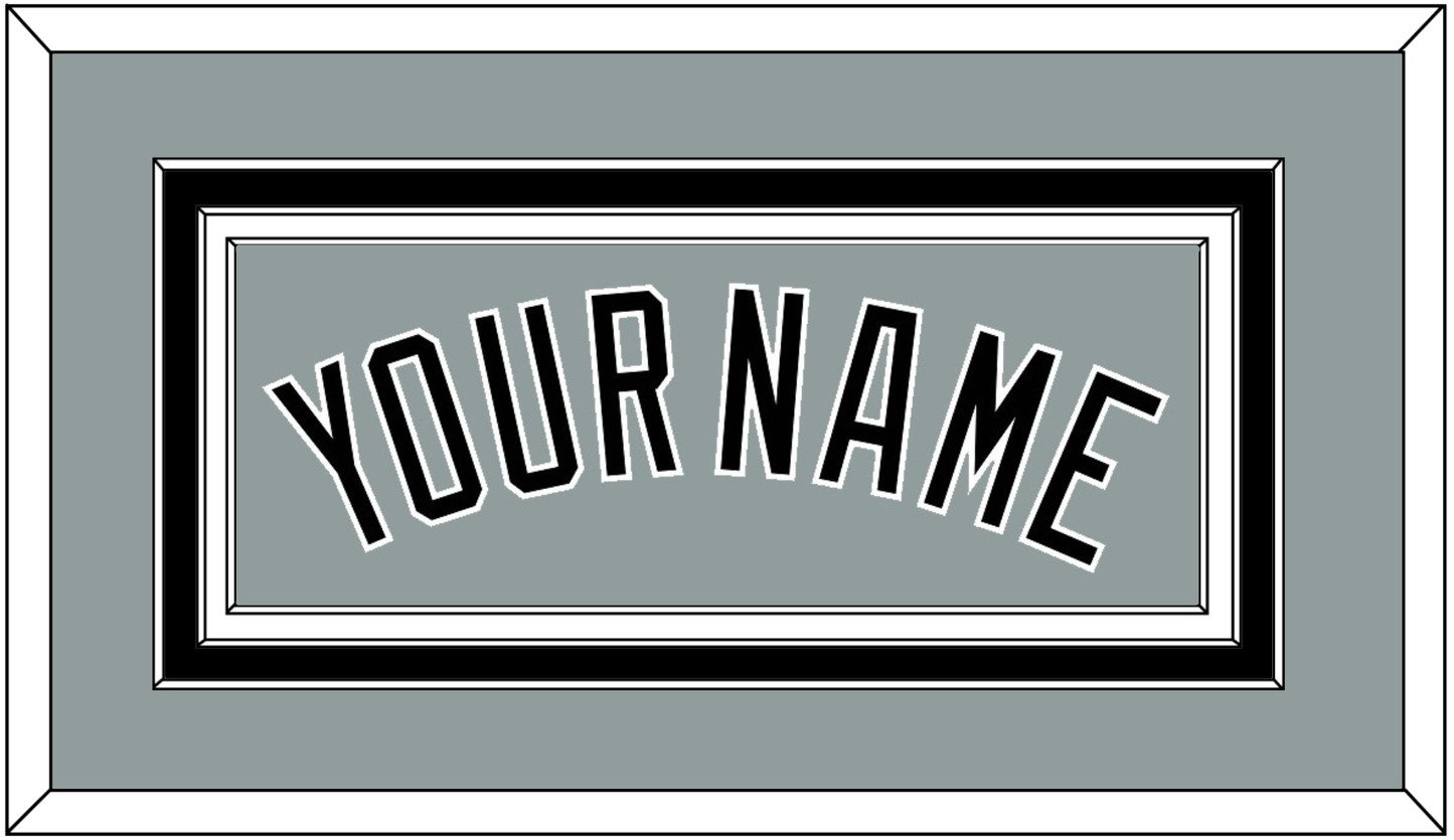 Chicago Name - Road Gray - Premier Tier 2