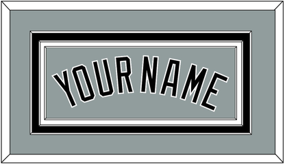 Chicago Name - Road Gray - Premier Tier 2