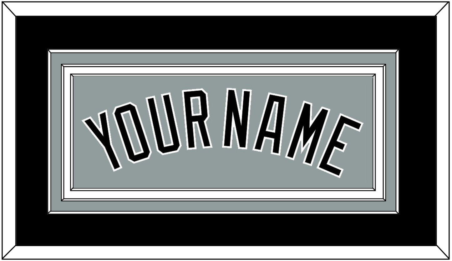 Chicago Name - Road Gray - Premier Tier 3
