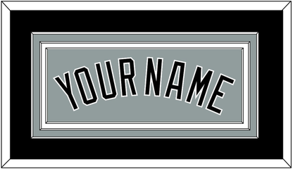Chicago Name - Road Gray - Premier Tier 3
