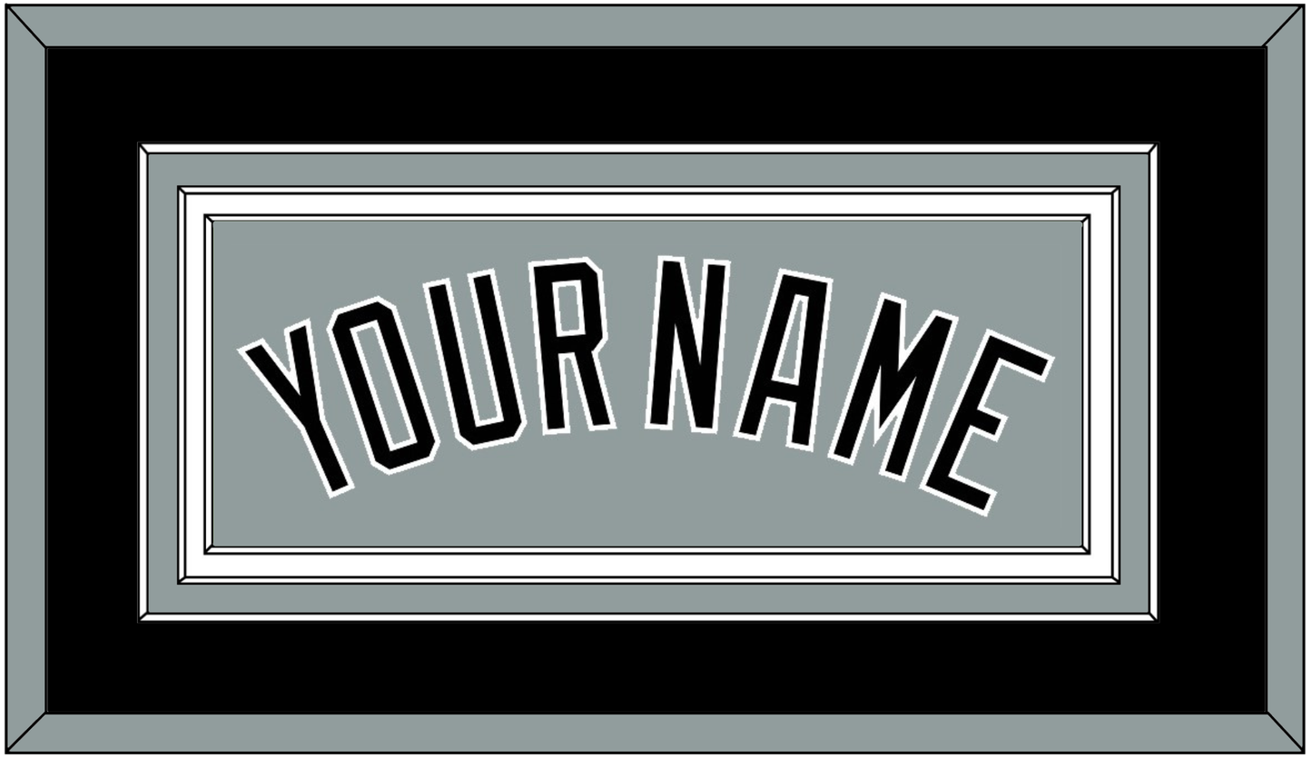 Chicago Name - Road Gray - Premier Tier 3