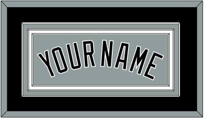 Chicago Name - Road Gray - Premier Tier 3