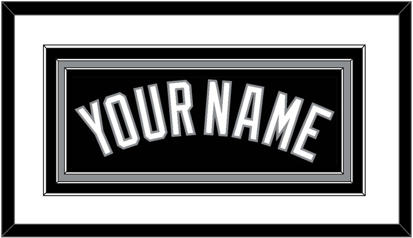 Chicago Name - Alternate Black (1991-1992) - Premier Tier 1