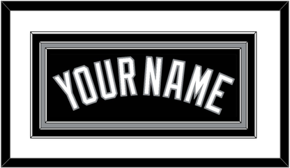 Chicago Name - Alternate Black (1991-1992) - Premier Tier 1