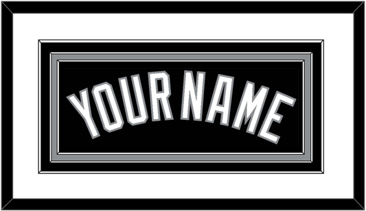Chicago Name - Alternate Black (1991-1992) - Premier Tier 1