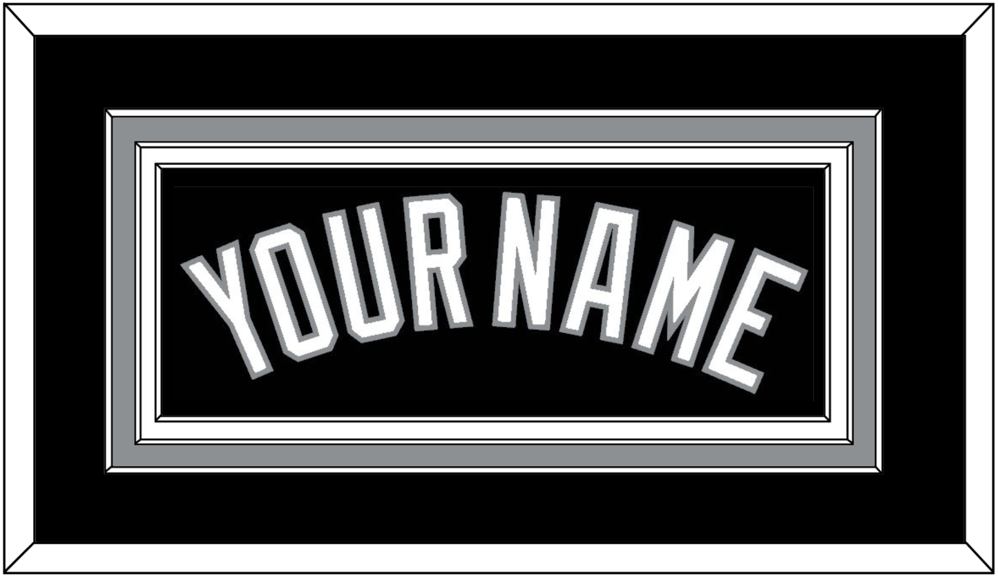 Chicago Name - Alternate Black (1991-1992) - Premier Tier 2