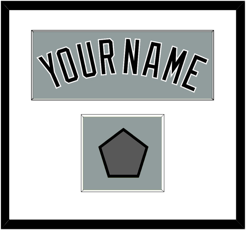 Chicago Name & World Series Jersey Patch - Road Gray - Essential Tier 1